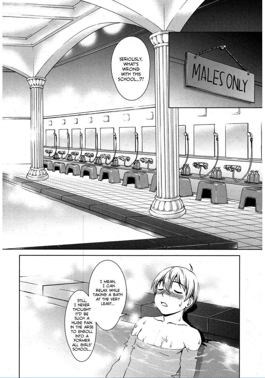 Hentai Manga Comic-I Enrolled into an All Girls' School!-Chapter 2-14